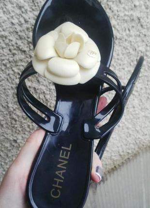 Босоніжки,chanel camellia,