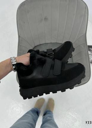 Зимние кроссовки на липучках ботинки сапоги9 фото