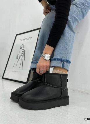 Угги угги угги ugg зимние черные9 фото
