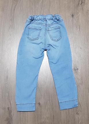 Штаны джинсы на мальчика skinny 3-4 года 104см2 фото