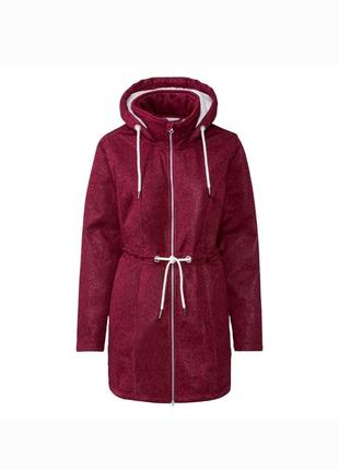 Женская флисовая куртка, женская трикотажная парка, теплая плюшевая подкладка, euro s 36/38, esmara