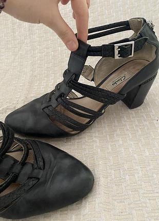 Шкіряні туфлі 41 розмір