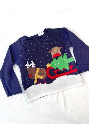 Свитшот, свитер праздничный детский