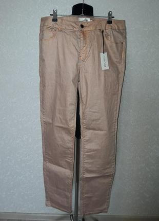 Джинсы с напылением turnover