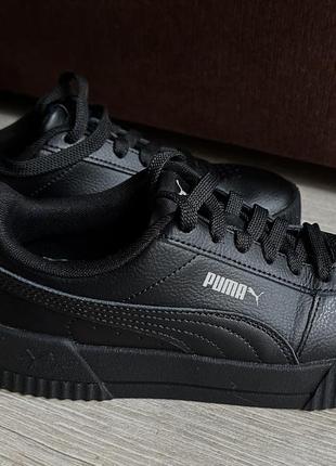 Кеды женские puma carina натуральная кожа