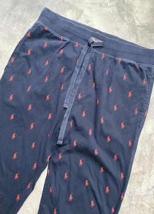 Монограмные штаны polo ralph lauren2 фото