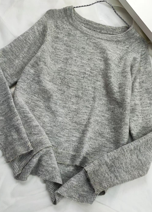 Теплий сірий светр minimum