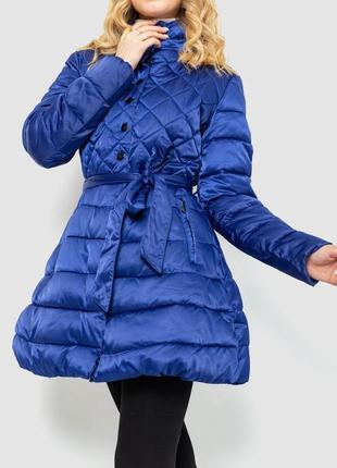 Куртка женская демисезонная, цвет синий6 фото