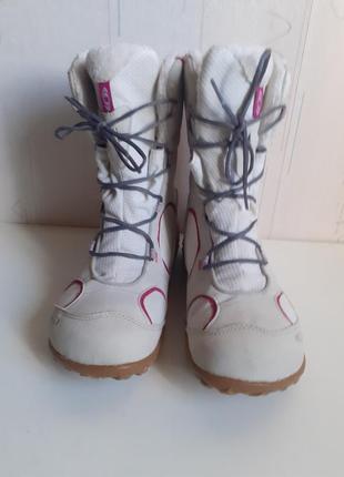 Зимние ботинки salomon 38p.2 фото