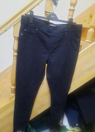 Штани джинси завужені на резинці