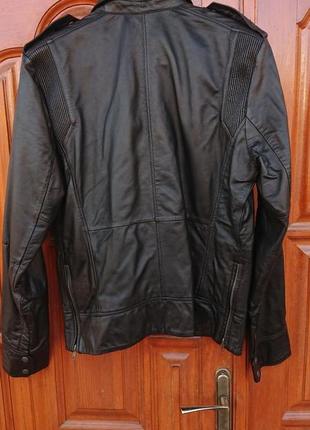 Брендова фірмова шкіряна куртка diesel,оригінал,нова з бірками,розмір xxl.6 фото
