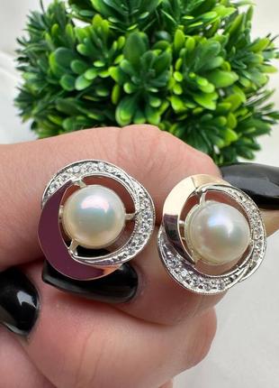 Серебряный набор с золотыми пластинами и жемчугом. каждую вещь можно приобрести отдельно