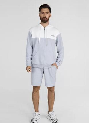 Спортивный костюм мужской, кофта и шорты