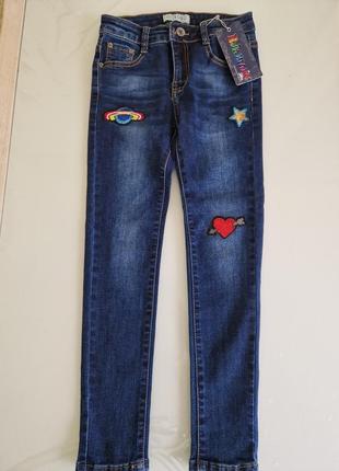 Стильные джинсы 128-134р
