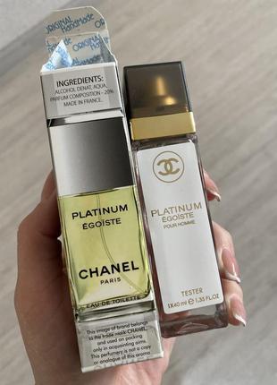 Platinum chanel egoiste тестер 40 мл1 фото