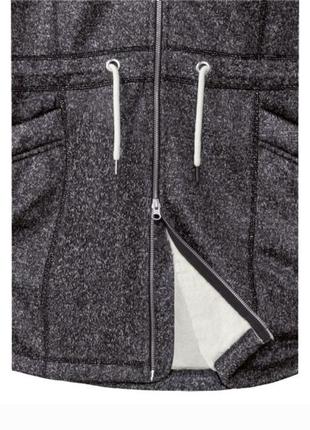 Жіноча флісова куртка, жіноча трикотажна парка, тепла плюшева підкладка, euro l 44/46, esmara3 фото
