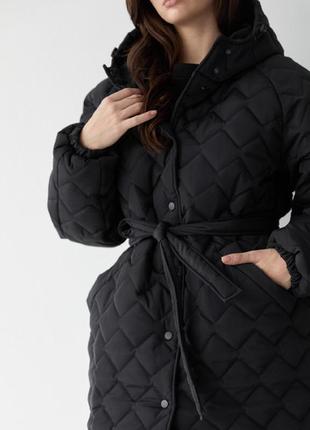 Стьобане пальто жіноче, розмір s,m7 фото