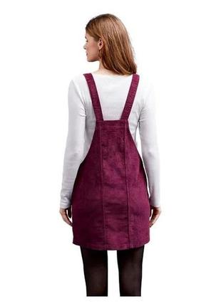Женская юбка-комбинезон сарафан esmara® из мягкого вельвета размер4 фото