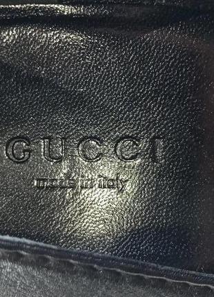 Шкіряні жіночі туфлі gucci оригінал8 фото