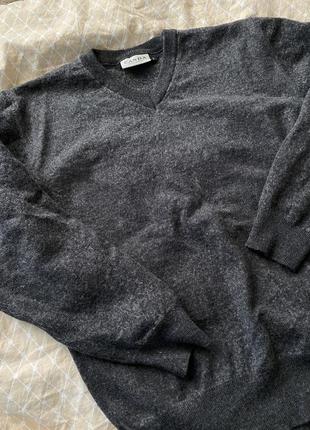 Базовий  шерстяний джемпер пуловер6 фото