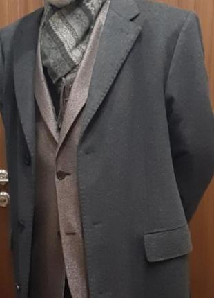 Роскішне нове! чоловіче кашемірове пальто hugo boss для респектабельного пана подарунок коханому чоловіку3 фото