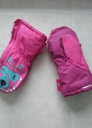 Детские зимние теплые перчатки бренда франции wedze 796 18-24eur 86-925 фото