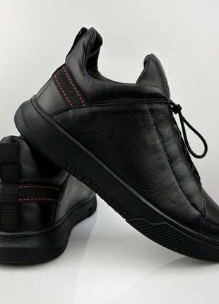 Ботинки черные5 фото