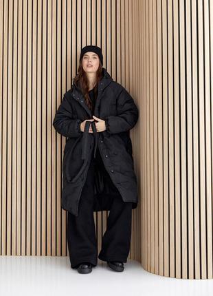 Стьобане пальто жіноче, розмір s,m8 фото