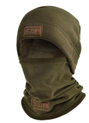 Шапка і баф з флісу | шапка + баф для військових.флісові | фліска