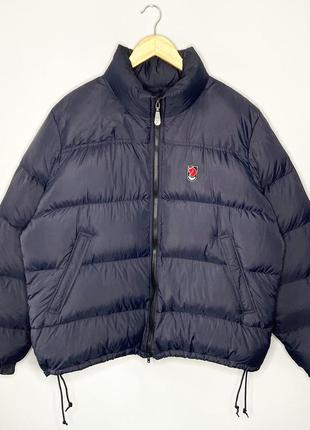 Пуховик fjallraven vintage down puffer jacket xl-xxl оригінал куртка лисичка зимова