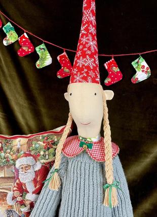 Кукла девочка гном ручной работы