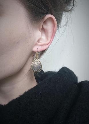 Серьги в индийском стиле