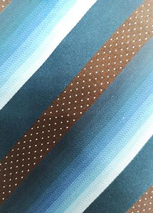 Краватка стильний в смужку, abrams, шовковий!8 фото