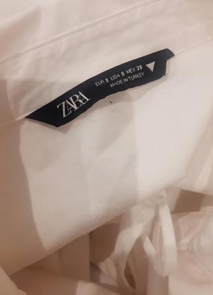 Рубашка zara с открытой спиной4 фото