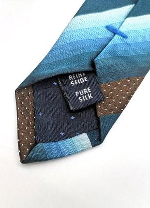 Краватка стильний в смужку, abrams, шовковий!10 фото