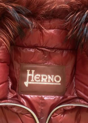 Herno пуховик куртка xs s оригінал3 фото