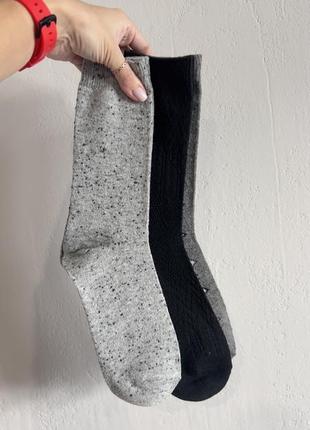 Высокие женские теплые носки1 фото