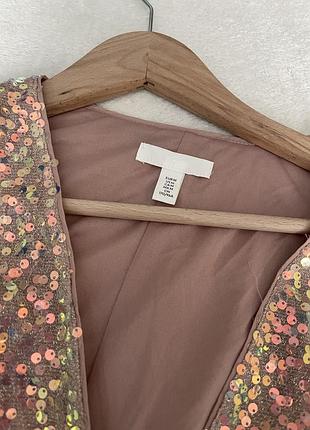 🔥новорічна колекція. сукня в паєтках від h&m