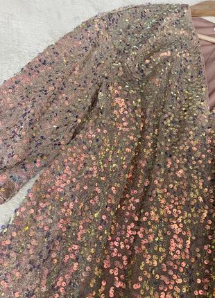 🔥новорічна колекція. сукня в паєтках від h&m