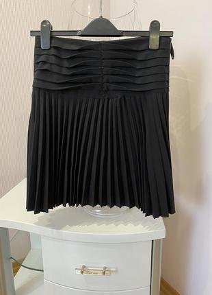 Юбка для девочки плисе 7-10 лет