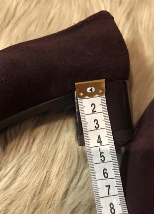 Зручні жіночі туфлі сливового кольору footglove