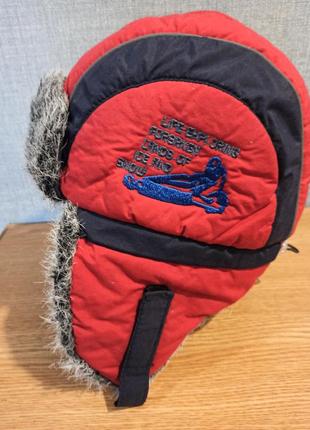 Дитяча зимова шапка вушанка3 фото