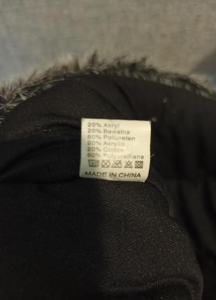 Дитяча зимова шапка вушанка5 фото