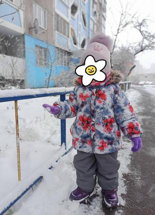 Зимний комбинезон ленное/ зимний комплект lenne