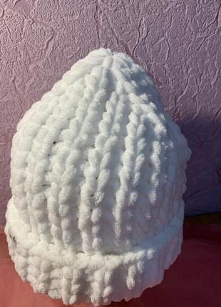 Тепла шапка handmade3 фото