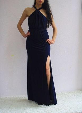 Сукня максі tfnc, платье с открытой спиной, длинное платье с разрезом tfnc london1 фото