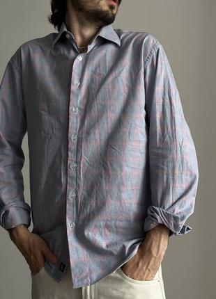 Willam mahoney flannel shirt преміальна фланелева сорочка в клітинку ніжна світла щільна цікава гарна мяка оригінал преміум