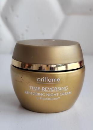 Ночной крем для лица орифлейм oriflame time reversing night