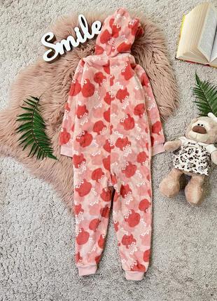 Теплая флисовая пижама кигуруми No1033 фото