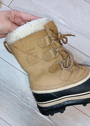 Sorel caribou winter waterproof термоботинки / зимові водонипроникаючі черевики / ботинки3 фото